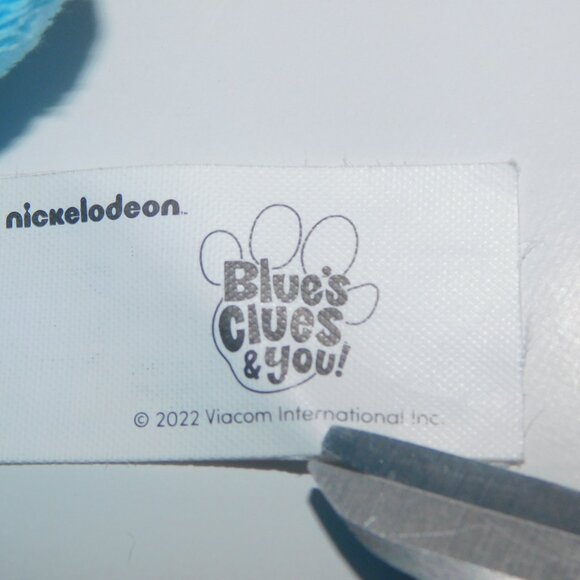 2022 Blue's Clues & You 6" plush Stuffed Blue Puppy Dog Nickelodeon - Picture 5 of 5